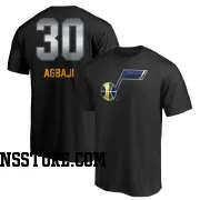 Black Men's Ochai Agbaji Utah Jazz Midnight Mascot T-Shirt