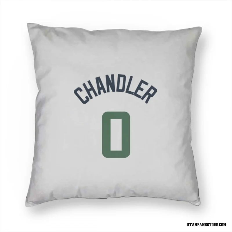 White Utah Jazz  Kennedy Chandler  Pillow Cover (18 X 18)